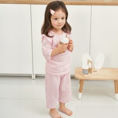 유니프랜드 스윗프렌즈 7부 내의 상하의 세트