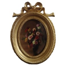 엑스터 유럽풍 앤틱 골드 바로크 미니액자, 1개, 스타일1