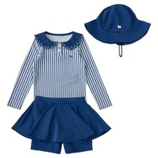 BLUEDOG 水手風泳裝三件組