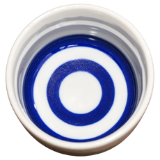佐和陶瓷 蛇目酒杯 日本製 7 x 7 x 6.5cm, 白色, 1個