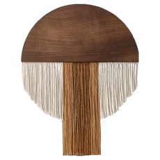 더플로우커머스 어반 포레스트 마크라메 우드 월데코, 오렌지