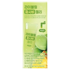 라이블링 파사비 젤리 매실맛 10P, 200g, 1개