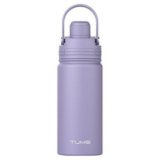 TUMS 磁吸蓋吸管隨行杯, 皇家紫, 1個, 500ml