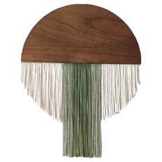 더플로우커머스 어반 포레스트 마크라메 우드 월데코, 그린