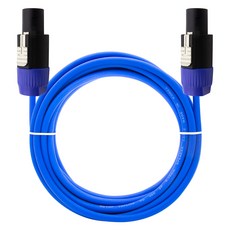 에이치디탑 국산 스피콘 30C 스피커 케이블 블루 5m, 1개, HT-SP0103