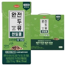 전두유 더진한 렌틸콩 무가당, 190ml, 20개