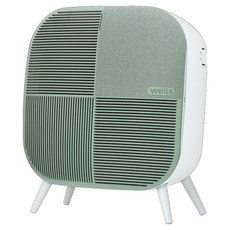 교원웰스 미니맥스 공기청정기 18.1㎡, 허브 그린, AQ107CGA