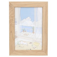 모닝글로리 심플 우드 액자 4x6 ver.3, 1개