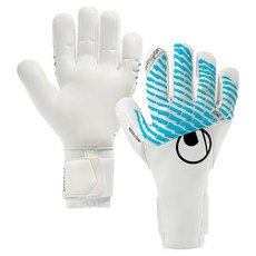 uhlsport Cybertec Absolutgrip HN 守門員手套 UHL-101137901, 白色 + 賽博藍 + 黑色, 1套