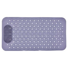 둥둥펫 반려동물 미끄럼방지 풋브러쉬 목욕 매트, 그레이, 1개