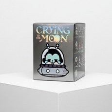 POP MART 泡泡瑪特 Crybaby 哭泣到月球坐姿系列公仔 隨機出貨, 1個