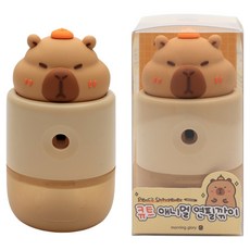 모닝글로리 큐티 애니멀 연필깎이, 혼합색상, 1개