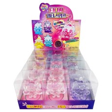 韓國 Green 奇妙萌可水印印章組, 粉紅色, 綠色, 藍色, 紫色, 薄荷綠, 1套