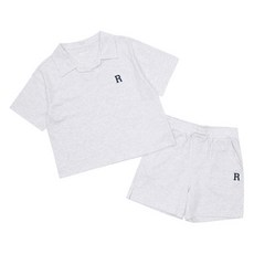 SFIT Oversize短版上衣 + 3.5分褲套裝