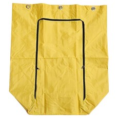 Clean Mate 清潔推車籃用袋 開放式, 黃色