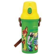 스케이터 PSB5SAN 스케이터 다이렉트 보틀, 480ml, Zootopia, 1개