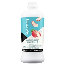 bevercity Semi 零咖啡因水蜜桃冰茶, 1.6kg, 1個