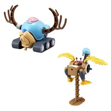 BANDAI 喬巴機器人1號 + 2號 喬巴坦克 喬巴飛翼機 組裝模型, 1個