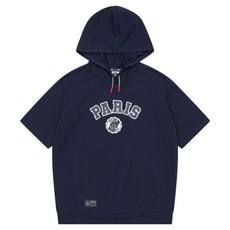 에스핏 PSG 반팔 후드 티셔츠