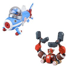 BANDAI 喬巴機器人3號 + 5號 喬巴潛水艇 喬巴起重機 組裝模型, 1個