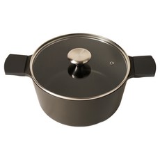 Modern House 電磁爐 ThermoGuard 不沾雙耳鍋, 混合色, 1個, 24cm
