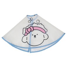 REDPUPPY 寵物自助美容圍兜 M, 藍色, 1個