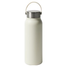 JAJU 대용량 손잡이 텀블러, 아이보리, 1개, 1L