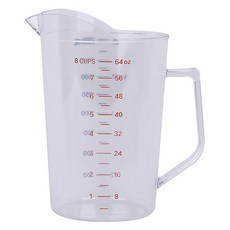 플라라 한눈에 쏙 폴리카보네이트 계량컵, 컬러, 1개, 2L