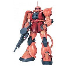 BANDAI PG 1/60 機動戰士鋼彈 MS-06S 夏亞專用薩克II 紅薩克, 1個
