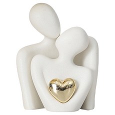 微笑小精靈可愛陶瓷藝術裝飾模型套組, A款