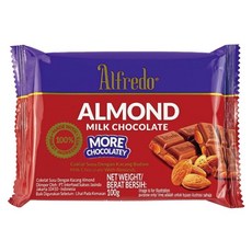 THE Belgian 杏仁夾心巧克力, 100g, 1包