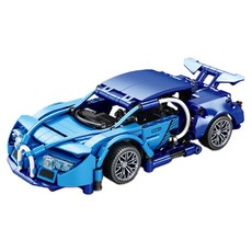 Prand 積木 1：20 布加迪Chiron QM00169 340p, 1個