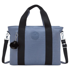 Kipling 大容量手提肩背/托特包 MINTA L KPKI780756V10OS, 簡約霧灰藍