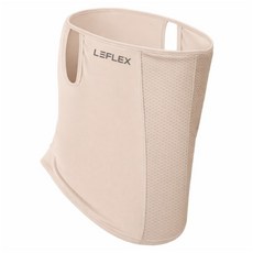 LEFLEX 穿戴式防紫外線運動面罩, 膚色, 1個