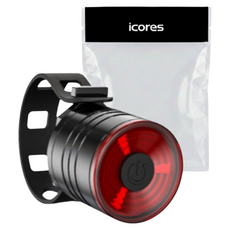 아이코어스 3LED 자전거 라이트, 레드, 1개