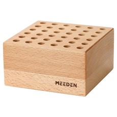 MEEDEN 36孔多用途畫筆架 AFE-6094-YM 木質, 1個
