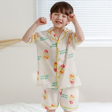 bonumam 嫘縈短袖睡衣上下套裝