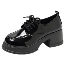 CHAAKAN SHOES 女款 Escal 厚底漆皮樂福跟鞋 LHEMR1i1331