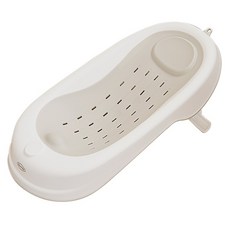 더마더 신생아용 3단 접이식 리클라이너 욕조, 베이지