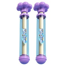 마다꾸미 회오리 분사 대용량 워터건, 28 꽃 퍼플, 2개