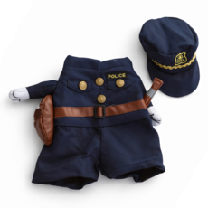 DING DONG PET 警官狗狗服裝, 海軍藍, 1個