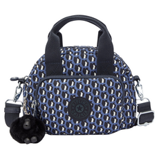 Kipling 輕巧手提斜背兩用包/背提包 DEFEA MINI KPKI48754JS10OS, 立體老花藍