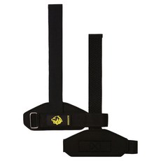 클리커맨 데드리프트 헬스 손목 보호 스트랩 2종 세트 미끄럼방지형, 블랙, 1세트