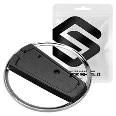 스페이스쉴드 소니 플레이스테이션 PS5 프로 슬림 호환 스탠다드 메탈 엣지 콘솔 수직 버티컬 스탠드 받침대, 블랙, 1개