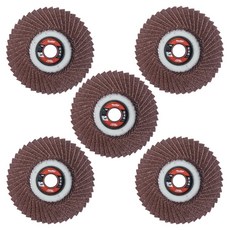 스탠맨 날개사포 해바라기형 60방 100mm, 5개