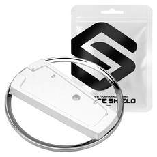 스페이스쉴드 소니 플레이스테이션 PS5 프로 슬림 호환 스탠다드 메탈 엣지 콘솔 수직 버티컬 스탠드 받침대, 화이트, 1개