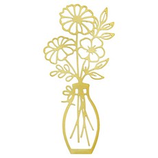 홈앤픽스 벽장식 인테리어 소품 감성 아트 장식 타입B, 골드