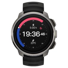 순토 오션 스마트 워치, 49.9cm, 스틸 블랙, GPS + 블루투스