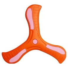 타이미 야외 스포츠 부메랑 장난감 23cm, 주황색, 1개