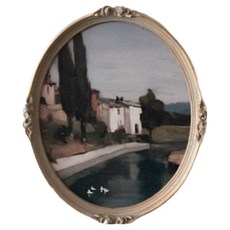 CoTe TaBLe Riviere 橢圓相框 K27021, 1個, 金色